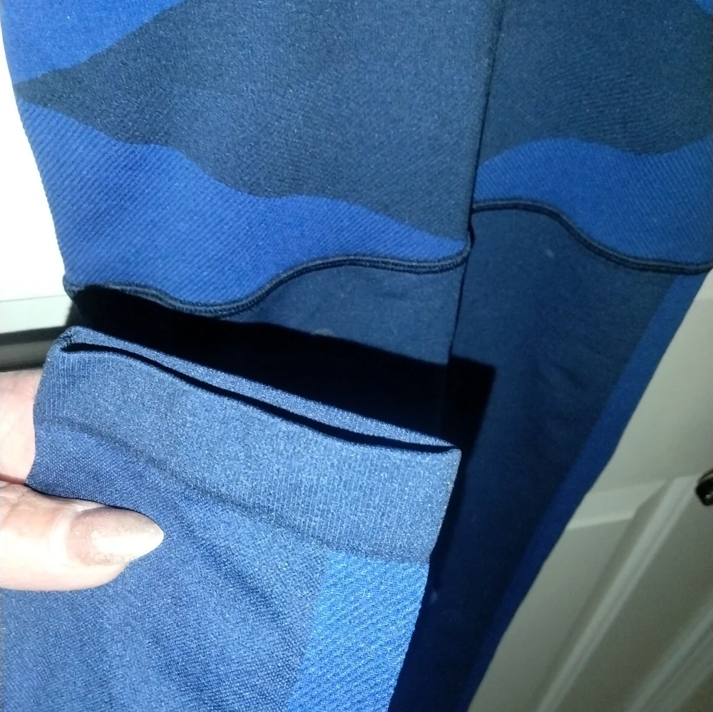 Tory Burch Sport Blue Seamless Unitard Jumpsuit XS - Picture 7 of 10